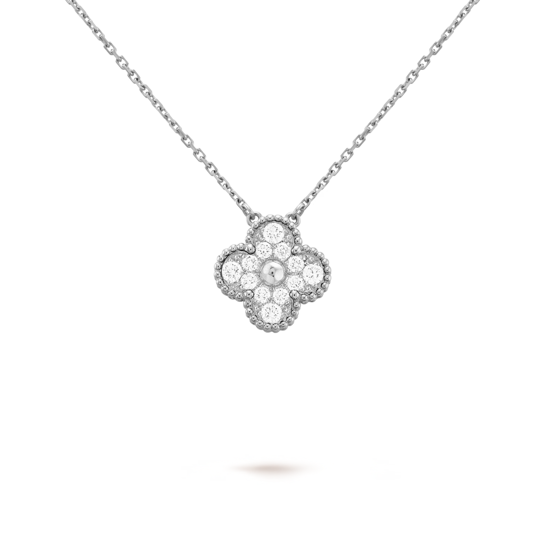 KLEEBLATT | Silberne Halskette Prestige
