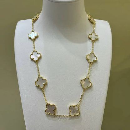 KLEEBLATT | 10 Motive Weißes Halsband