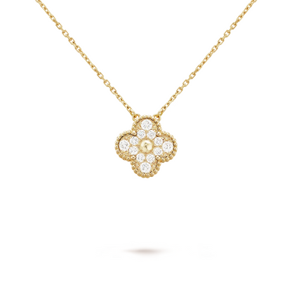 KLEEBLATT | Goldene Halskette Prestige