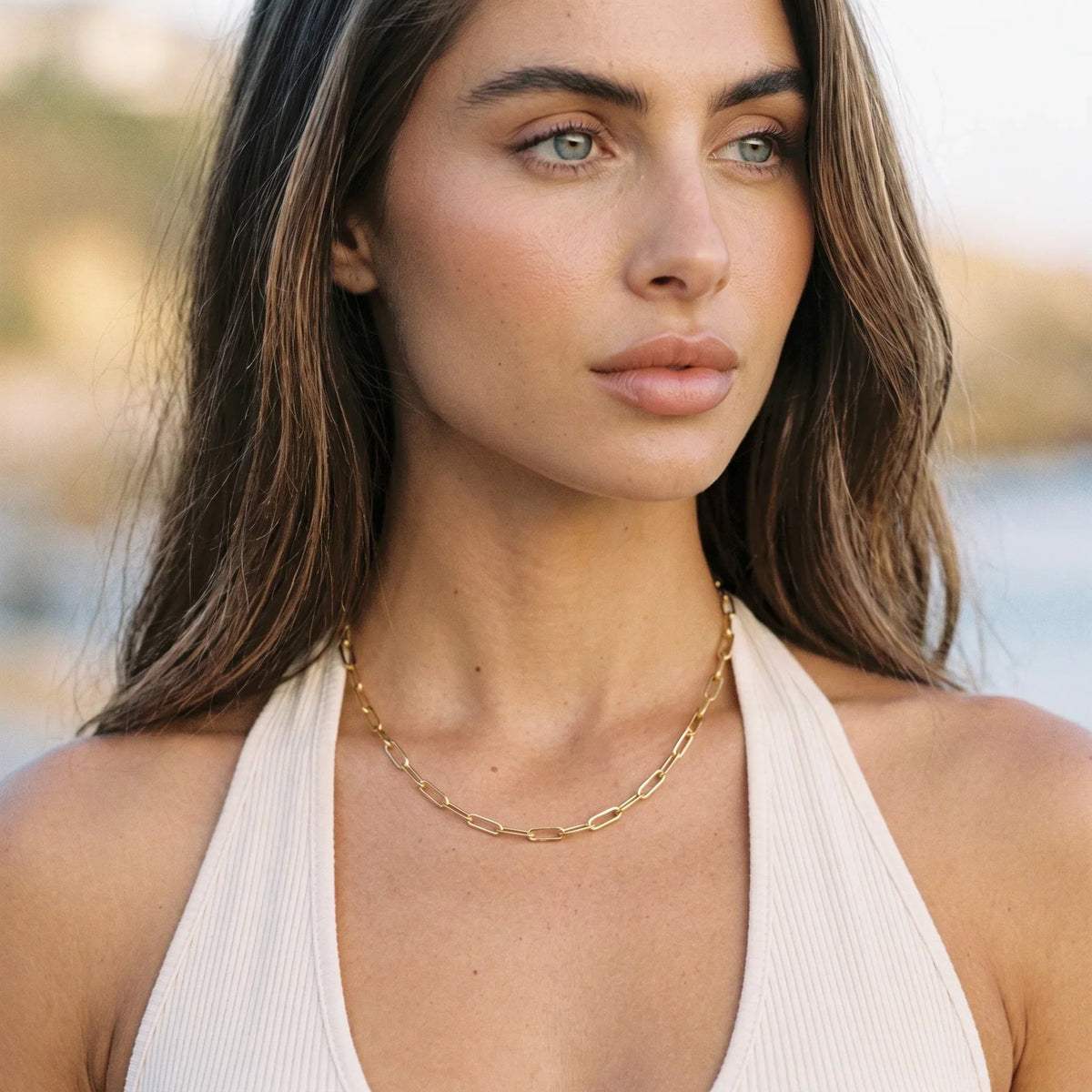 Aurelia Paperclip Ketten Set