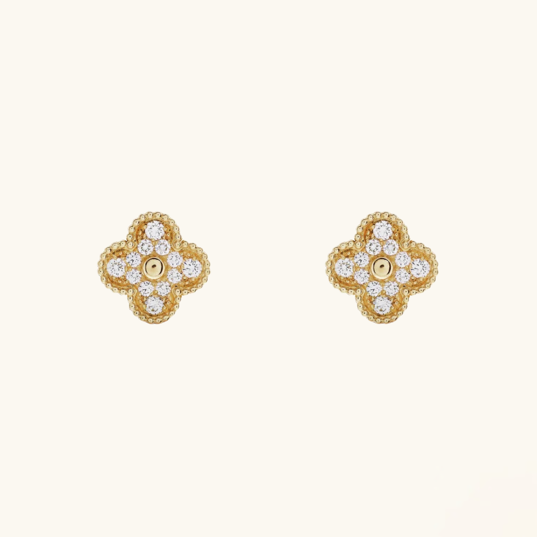 KLEEBLATT | Gold Ohrringe Prestige
