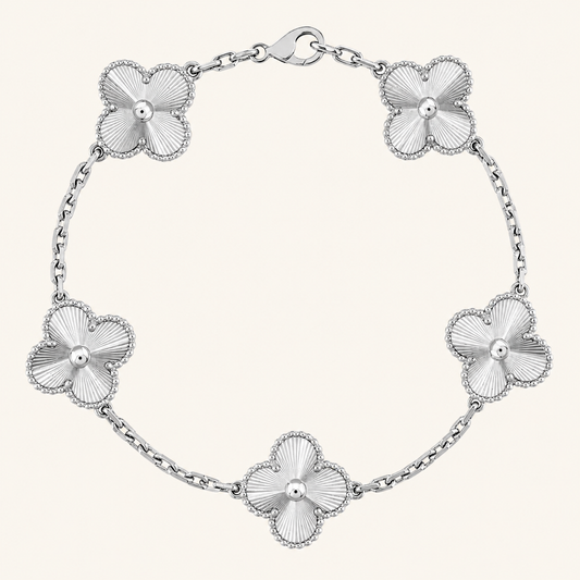 KLEEBLATT | Silberarmband