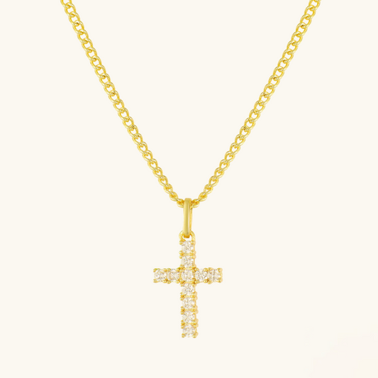 EXKLUSIV | Elegantes Kreuz-Neklace