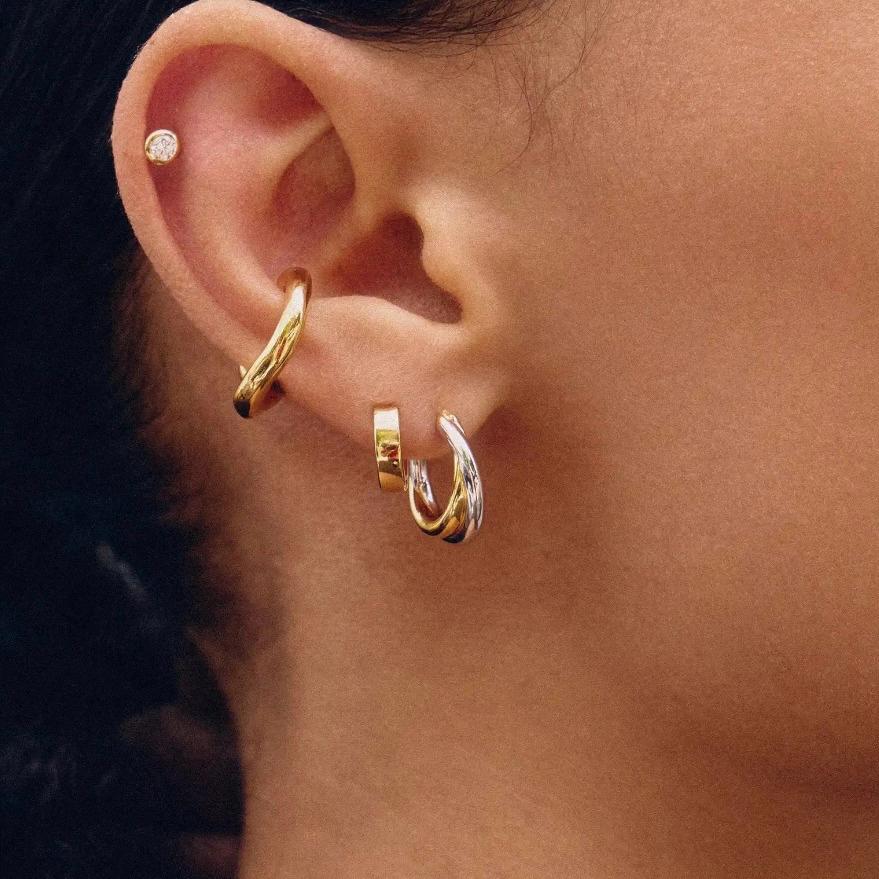 Élan Twist Hoop Ohrringe