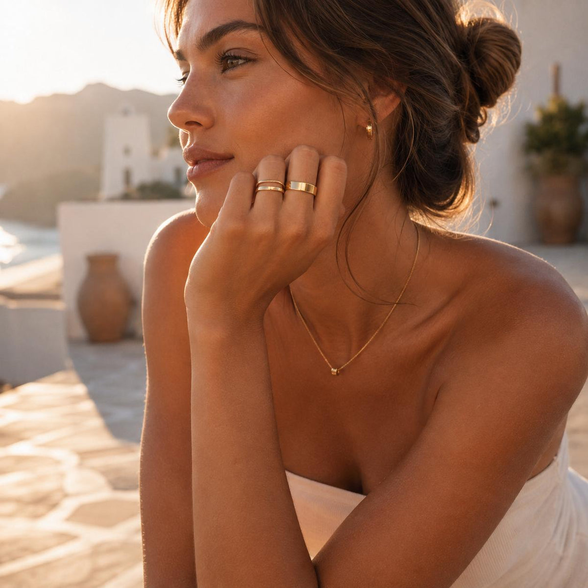 Reines Essenz Ring Set