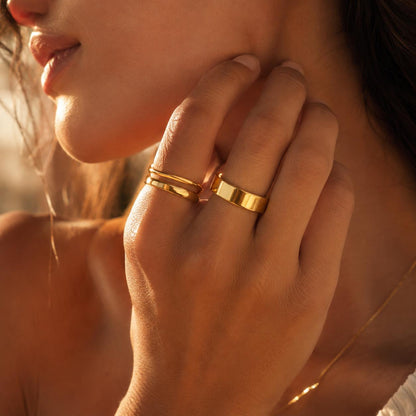 Reines Essenz Ring Set